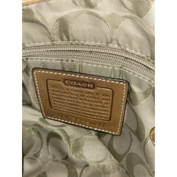 Vintage Coach G3s-9481 Brown Leather Crossbody/hobo Bag Bucket Shoulder Purse - Picture 5 of 11